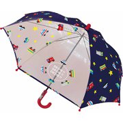 581-011 [長傘 45cm ドライビングカーズ ネイビー]
