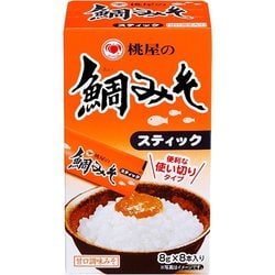 ヨドバシ Com 桃屋 鯛みそ ステック箱入り 8g 8本 通販 全品無料配達