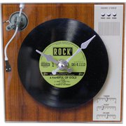 レコードクロック デスク グリーン RECLDEGR