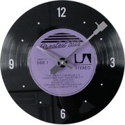 レコードクロック ウォール パープル RECLWAPU