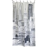 カーテン LANDSCAPE 幅110cm×丈180cm ニューヨーク LANDCTNE