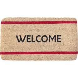 ウェルカムコイヤーマット レッドライン IN049131