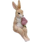 SITTING ANIMAL ラビットwithフラワー DE043955