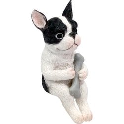 SITTING ANIMAL ドッグwithボーン DE044006