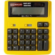 電卓 ソーラーカリキュレーター イエロー MESOCAYE