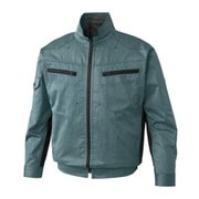 KU93900-7-L [空調風神服 長袖ブルゾン メンズ Lサイズ グリーン]
