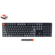 Keychron K1 ワイヤレス・メカニカルキーボード（108キー） RGBライト - 日本語（テンキー付）-Gateron赤軸 K1-108-RGB-Red-JP