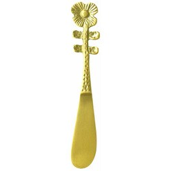 バターナイフ 13.5cm ブラスカトラリー フラワー ベロニカ ブラス ゴールド KI050508