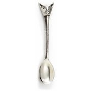 ティースプーン 12cm ブラスカトラリー キャットフェイス ブラス シルバー BRCUCFSS