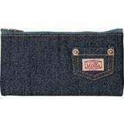 P.C. villa デニム ペンケース ネイビー PCDEPENV