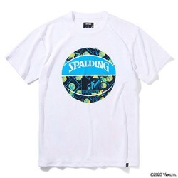 ヨドバシ Com スポルディング Spalding Smt Tシャツ Mtv ミュージックミキシング メンズ Sサイズ ホワイト 通販 全品無料配達