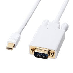 ミニDisplayPort-VGA変換ケーブル 1m KC-MDPVA10