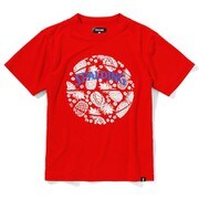 SJT210490 [ジュニアTシャツ トロピカル メンズ 160cm レッド]
