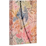 ノートブック ハードカバー 罫線 ミニサイズ(95×140mm) アネモネ PB7229-4