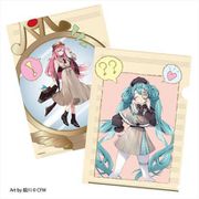 探偵 初音ミク＆巡音ルカ クリアファイル [キャラクターグッズ]