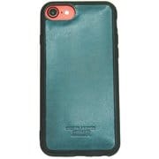 L-20335iPSE/8/7NV [iPhone SE（第2世代） / iPhone 8 / iPhone 7 用 栃木レザー ポイントカバー ケース NV]
