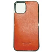 L-20335iP12Pro/12RD [iPhone 12 / iPhone 12 Pro 用 栃木レザー ポイントカバー ケース RD]
