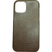 L-20389iP12Pro/12CHO [iPhone 12 / iPhone 12 Pro 用 栃木レザー フルカバー ケース CHO]