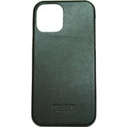 L-20389iP12Pro/12BK [iPhone 12 / iPhone 12 Pro 用 栃木レザー フルカバー ケース BK]