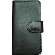 L-20330iPSE/8/7BK [iPhone SE（第2世代） / iPhone 8 / iPhone 7 用 栃木レザー フリップカバー ケース BK]