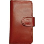 L-20330iPSE/8/7RD [iPhone SE（第2世代） / iPhone 8 / iPhone 7 用 栃木レザー フリップカバー ケース RD]