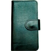 L-20330iP12Pro/12BK [iPhone 12 / iPhone 12 Pro 用 栃木レザー フリップカバー ケース BK]