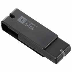 USBフラッシュメモリ USB3.1Gen1（USB3.0） 高速データ転送 64GB PC-M64G-K