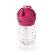 OXO Tot オクソートット グロウ・ストローカップ - トール ピンク FDOX61101300
