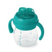 OXO Tot オクソートット グロウ・ハンドル付ソフトスパウトカップ ティール FDOX61127500