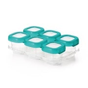 OXO Tot オクソートット ベビーブロック フリーザーコンテナ S 6個入り ティール FDOX61129900