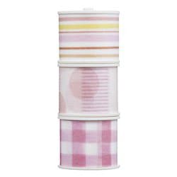 Bobbin シリーズ ボビンテープ（マスキングテープ） 3個入り ももいろ T-B1115-18-3S