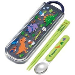ディノサウルス 食洗機対応箸スプーンセット CCA1