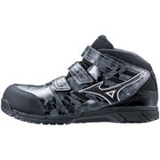 プロテクティブスニーカー ALMIGHTY(オールマイティ) LS MID ダークグレー×ブラック C1GA180209 25.0cm