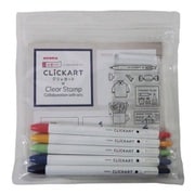 限定 クリッカート クリアスタンプ付セットA WYSS22-5C-CS-A