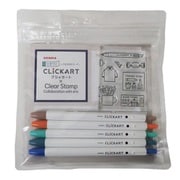 限定 クリッカート クリアスタンプ付セットB WYSS22-5C-CS-B
