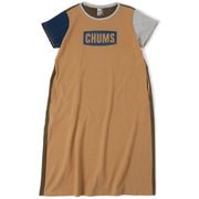 チャムスロゴドレス CHUMS Logo Dress CH18-1168(C004) Crazy Mサイズ [アウトドア ワンピース]