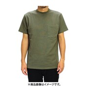 2W7-2500-42-XL [ポケット付き半袖Tシャツ オリーブ XL]