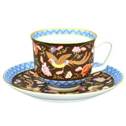 ヨドバシ.com - 香蘭社 520-1HUM [渕地黒絵花鳥紋・コーヒー碗皿（1客
