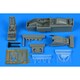 ARS4834 1/48 ラファールC/M コックピットセット (レベル用) [プラモデル用パーツ]