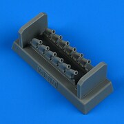 QIC48969 1/48 P-51D/K マスタング 排気管 (モンモデル用) [プラモデル用パーツ]