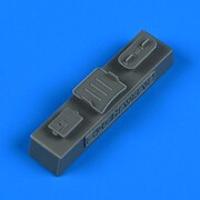 QIC72653 1/72 E-2 ホークアイ リムーブ・ビフォア・フライト カバー (ハセガワ用) [プラモデル用パーツ]