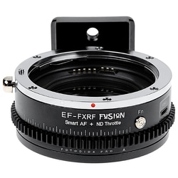 可変ND内蔵 電子マウントアダプター レンズ側：キヤノンEF ボディ側：富士フイルムX EF-FXRF-FSN-ND