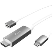USB-C HDMI&PD充電変換ケーブル JCC155G