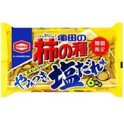 亀田の柿の種やみつき塩だれ味 6袋詰 182g