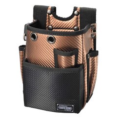 WT-11BR [腰袋2段 ブラウン]