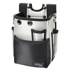 WT-11SV [腰袋2段 シルバー]