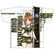 ガールズ&パンツァー最終章 フルグラフィックTシャツ ミリタリー ver. 西住みほ [キャラクターグッズ]