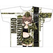 ガールズ&パンツァー最終章 フルグラフィックTシャツ ミリタリー ver. 西住まほ [キャラクターグッズ]