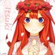 五等分の花嫁∬ ラバーマットコースター 中野五月 [キャラクターグッズ]