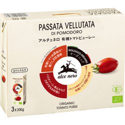 アルチェネロ 有機トマトピューレー 3P（200g×3パックセット）